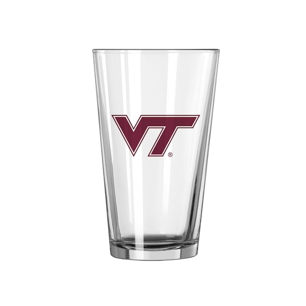 Logo Brands Virginia Tech Gameday 16 oz Pint Glass 235-G16P-1 - main